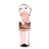 FLAMINGO-809 Plateau Sandaletten Rosé von Pleaser – Ansicht 2