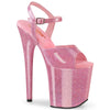 FLAMINGO-809GP Plateau Sandaletten Pink | Pleaser