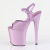 FLAMINGO-809GP Plateau Sandaletten Lila von Pleaser – Ansicht 3