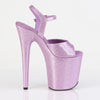 FLAMINGO-809GP Plateau Sandaletten Lila von Pleaser – Ansicht 5