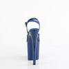 FLAMINGO-809GP Plateau Sandaletten Blau | Pleaser