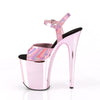 FLAMINGO-809HG Plateau Sandaletten - Baby Pink von Pleaser – Ansicht 3