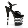 FLAMINGO-809LN Plateau Sandaletten transparent/klar von Pleaser – Ansicht 5