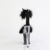FLAMINGO-824F Plateau Sandaletten Schwarz von Pleaser – Ansicht 4