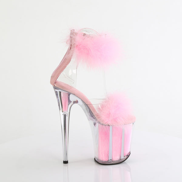 FLAMINGO-824F Plateau Sandaletten Pink | Pleaser