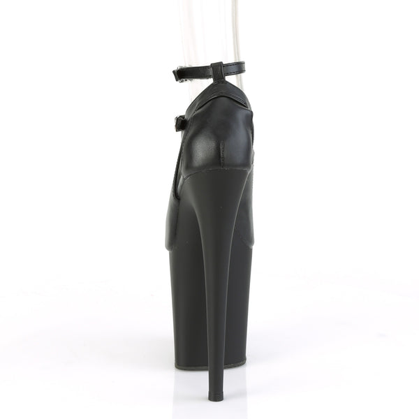 FLAMINGO-850 Plateau Pumps - Schwarz von Pleaser – Ansicht 4