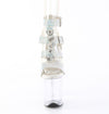 FLAMINGO-856RS Plateau Sandaletten Mehrfarbig/Transparent | Pleaser