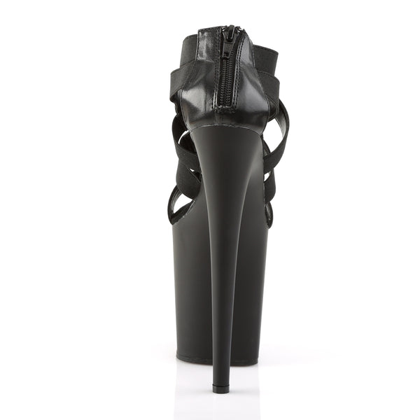 FLAMINGO-869 Plateau High Heels Sandaletten Schwarz von Pleaser – Ansicht 4
