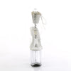 FLAMINGO-891-2RS Plateau Sandaletten Transparent | Pleaser
