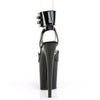 FLAMINGO-891 Plateau Sandaletten Lack Schwarz von Pleaser – Ansicht 4