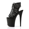 FLAMINGO-896LC Plateau Stiefeletten schwarz von Pleaser – Ansicht 3