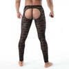 Schwarze Fluid Lace Open Legging im verführerischen Spitzen Design von TOF Paris – Ansicht 5