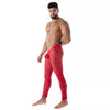 Rote Fluid Lace Open-Leggings von TOF Paris – Ansicht 2