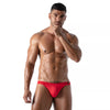 Herren Bikini-Slip mit vorgeformtem Komfort-Vordertasche, Rot | TOF Paris
