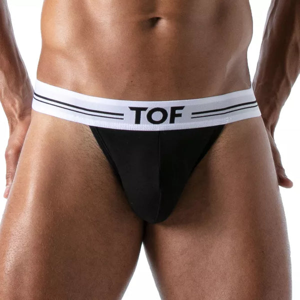 Herren String - Minimalistisch, sexy und elegante Passform, Schwarz | TOF Paris