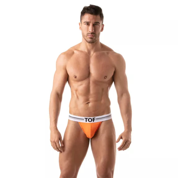 Herren String - Minimalistisch, sexy und elegante Passform, Orange | TOF Paris