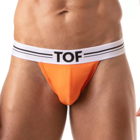 Herren String - Minimalistisch, sexy und elegante Passform, Orange | TOF Paris