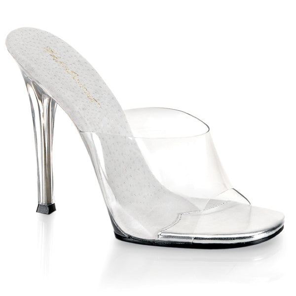 GALA-01 Pantoletten Transparent | Fabulicious