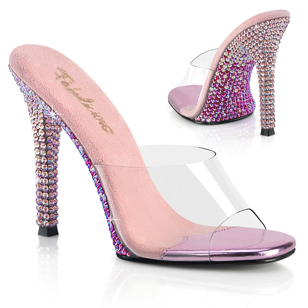 GALA-01DMM Pantoletten rosa/lila/violett | Fabulicious