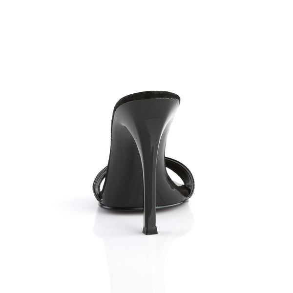 GALA-01S Pantoletten Schwarz von Fabulicious – Ansicht 4