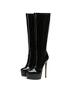Stiefel STACKSTAND Black Shiny | Giaro SALE