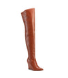 Overknee Stiefel EVERSON Braun Matt | Giaro SALE