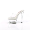 GLEAM-601 - Plateau High Heel Pantoletten - Transparent von Pleaser – Ansicht 3