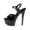 GLEAM-609 Plateau Sandaletten - Schwarz von Pleaser – Ansicht 3