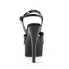 GLEAM-609 Plateau Sandaletten - Schwarz von Pleaser – Ansicht 4