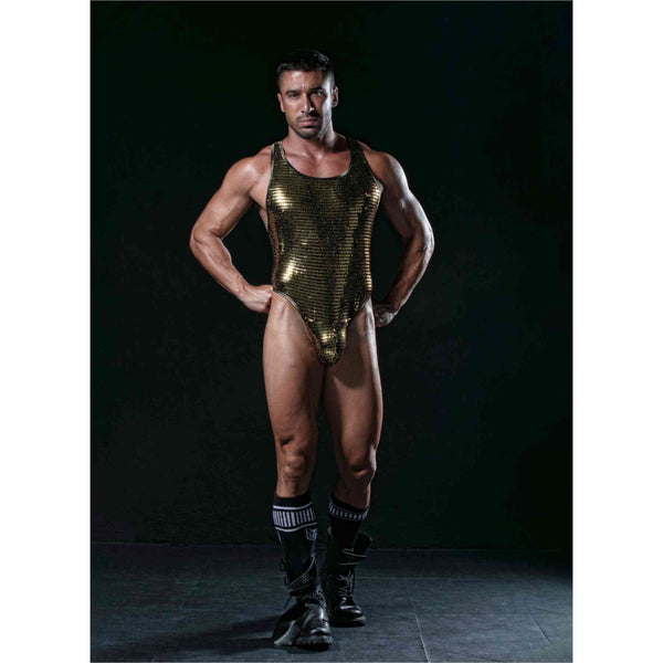 Body String Gold - Glitzernd mit Lurex-Kanten, elegant & komfortabel | TOF Paris