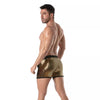 Glitter Shorts Gold - Glänzende Pailletten, TailoRot Fit, Komfort | TOF Paris