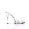 GLORY-501 Plateau Pantoletten Transparent von Fabulicious – Ansicht 5