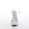 GLORY-508DM High Heels Sandaletten - Transparent/Silber von Fabulicious High Heels – Ansicht 2
