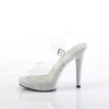 GLORY-508DM High Heels Sandaletten - Transparent/Silber | Fabulicious High Heels SALE