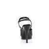 GLORY-509 High Heels Sandaletten - Lack Schwarz | Fabulicious