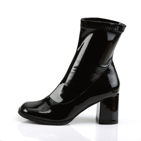 GOGO-150 Stiefeletten Lack Schwarz von Funtasma – Ansicht 3