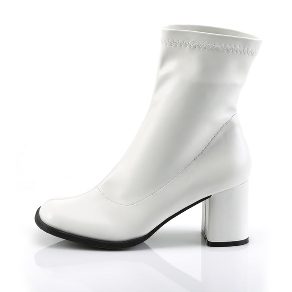 GOGO-150 Stiefeletten Weiß Matt von Funtasma – Ansicht 3