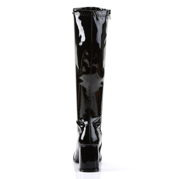 GOGO-300 Stiefel von Funtasma Lack Schwarz – Ansicht 4