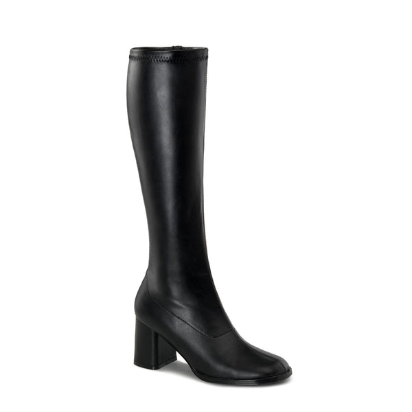 GOGO-300 Stiefel von Schwarz | Funtasma