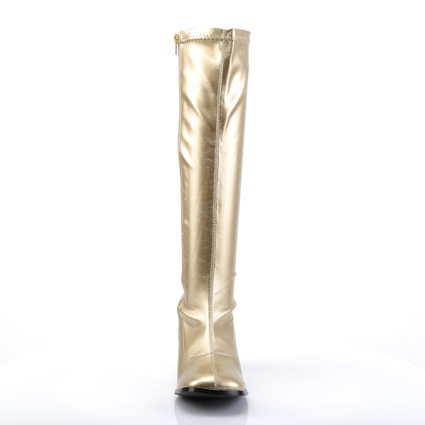 GOGO-300 Stiefel Gold von Funtasma – Ansicht 2