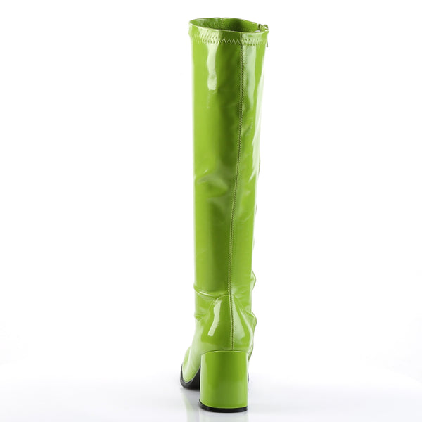 GOGO-300 Stiefel Lack Lime von Funtasma – Ansicht 4