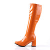 GOGO-300 Stiefel Orange Lack von Funtasma – Ansicht 3