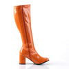 GOGO-300 Stiefel Orange Lack von Funtasma – Ansicht 5