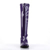 GOGO-300 Stiefel Lack Lila von Funtasma – Ansicht 2