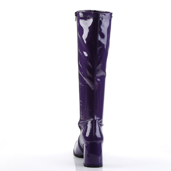 GOGO-300 Stiefel Lack Lila von Funtasma – Ansicht 4