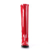 GOGO-300 Stiefel Rot Lack von Funtasma – Ansicht 2