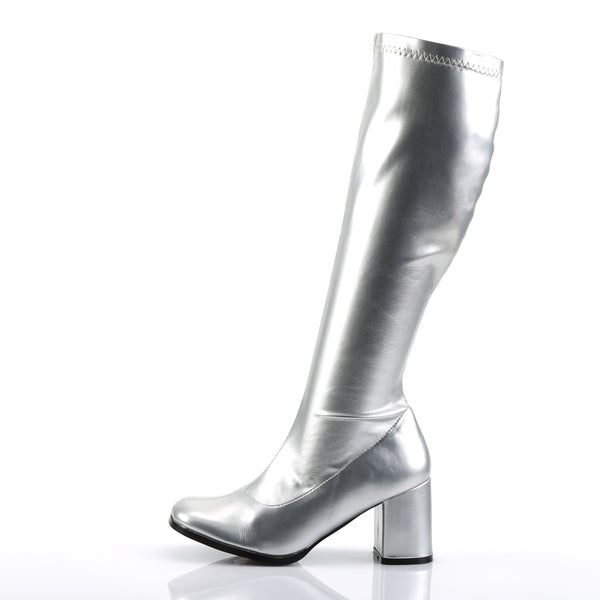 GOGO-300 Stiefel Silber von Funtasma – Ansicht 3