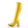 GOGO-300 Stiefel Lack Gelb von Funtasma – Ansicht 3
