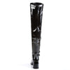 GOGO-3000 Overknee Stiefel Lack Schwarz von Funtasma – Ansicht 4