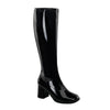 GOGO-300WC Weitschaft Stiefel Lack Schwarz | Funtasma SALE